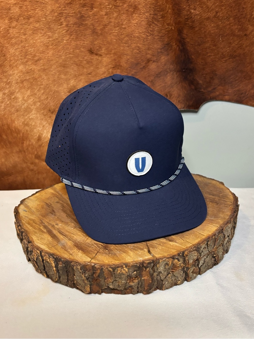 ⛳ Vulcan Materials Company Performance Rope Golf Hat | 10 Hats | Navy Snapback